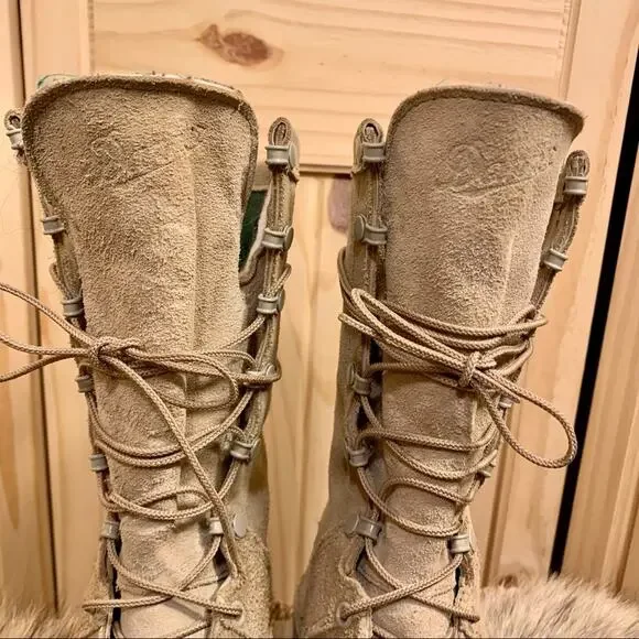 Danner Combat Boots Mens 4 Womens 5 Lewis Light Tan 400G Insulated Military Hunt